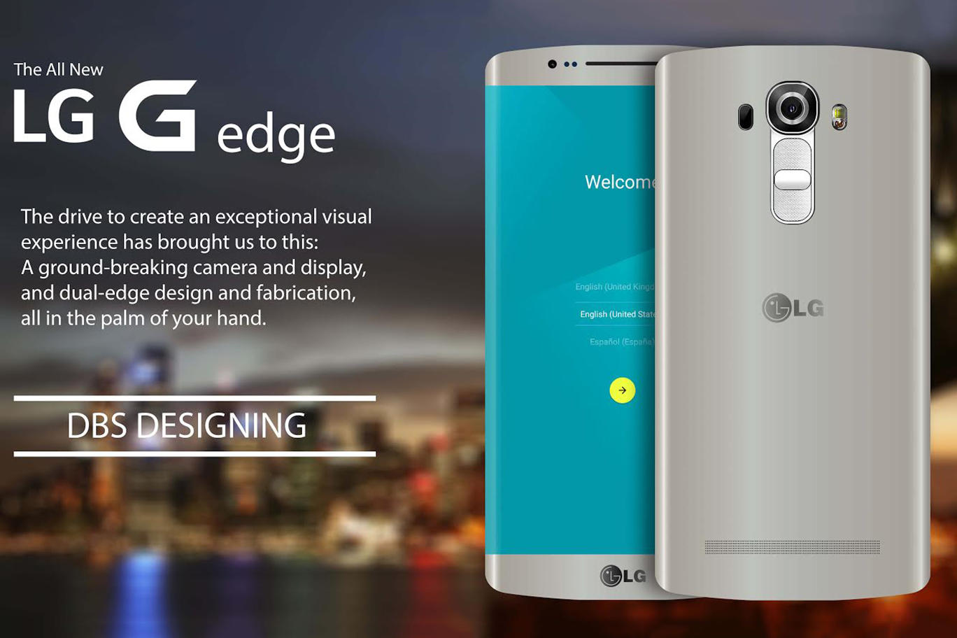 LG G Edge Android Smartphone