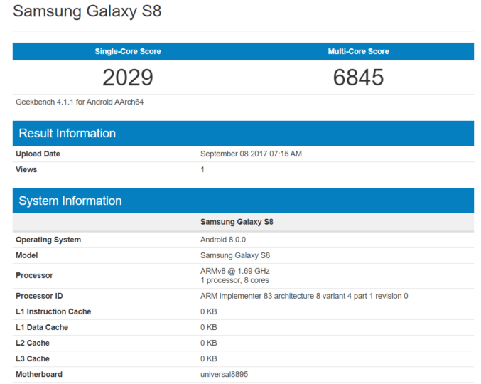 Samsung-Galaxy-S8 Android Smartphone