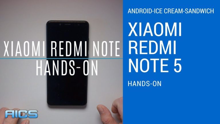 Xiaomi Redmi Note 5 Hands-On [Video]