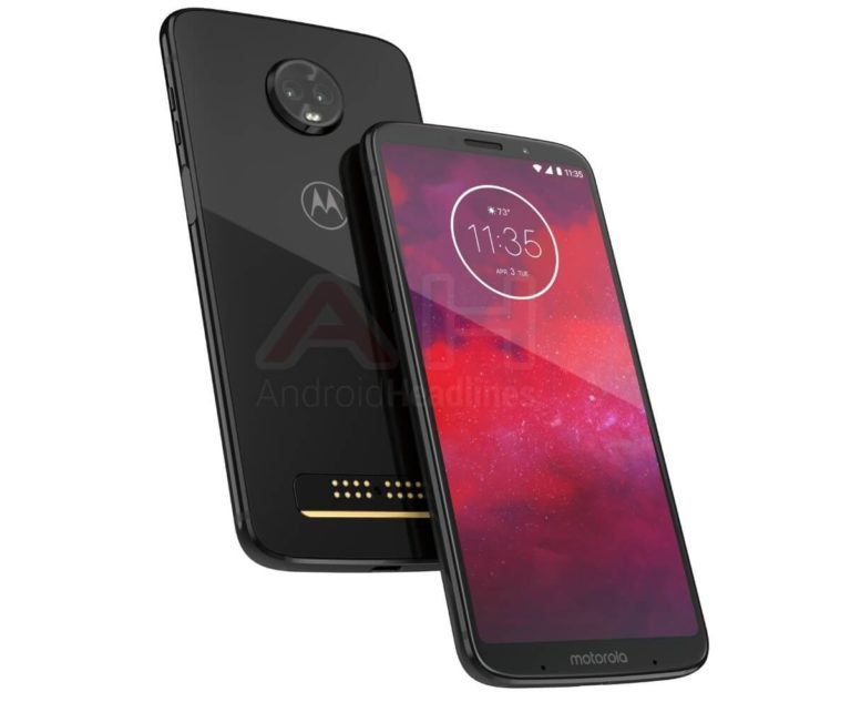 Motorola Moto Z3 Pressebild Leak