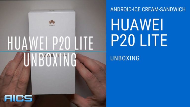 Huawei P20 Lite Unboxing