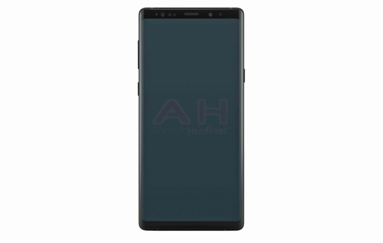 Samsung Galaxy Note 9 Official Render