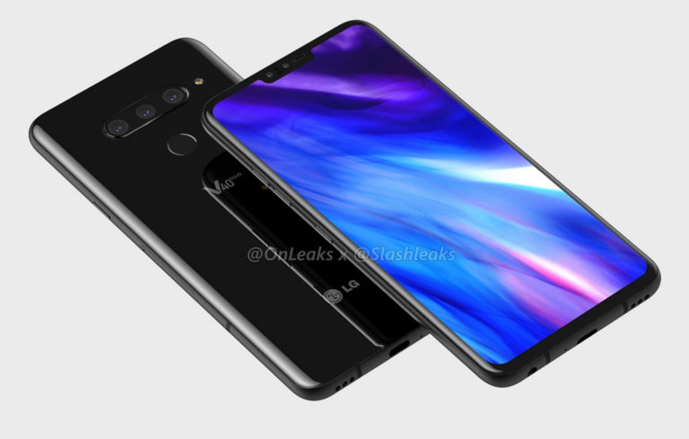 LG V40 ThinQ Render