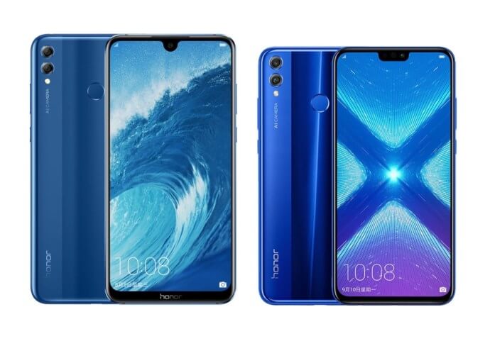 Honor 8X und Honor 8X Max Pressebild