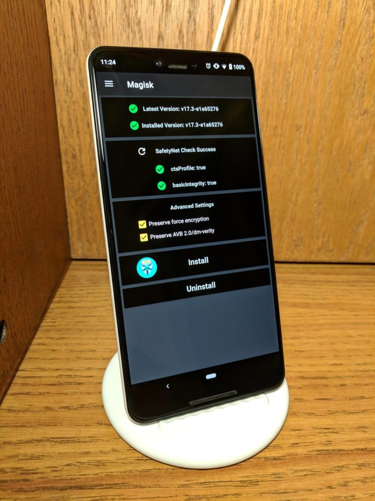 Google Pixel 3 Magisk