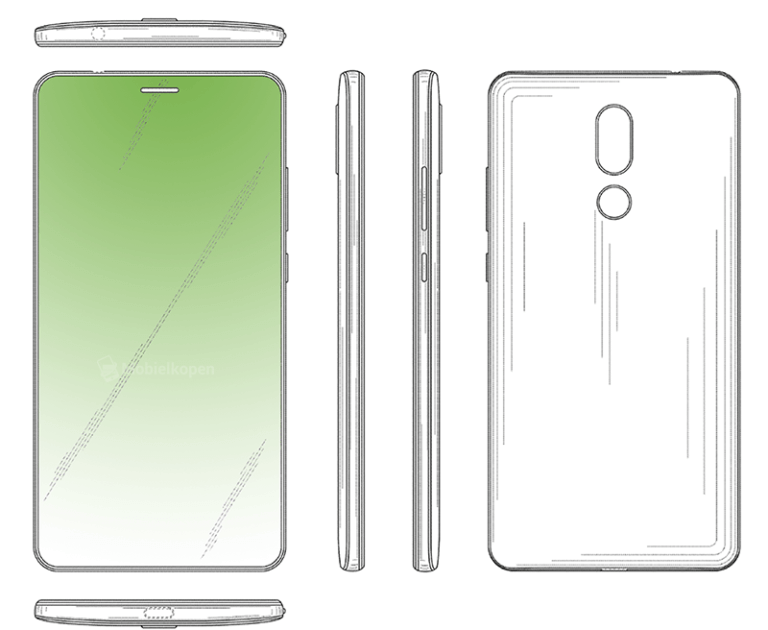 Huawei Display-Patent with Hole