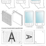 Sony Smartphone transparentes Display Patent