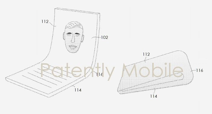 Google faltbares Smartphone Patent