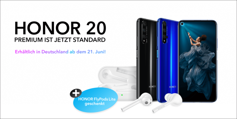 Honor 20 Deutschland-Start