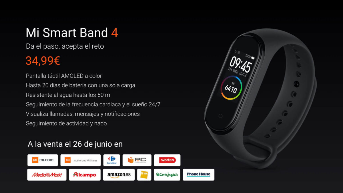 Xiaomi Mi Band 4 Pressebild Europa