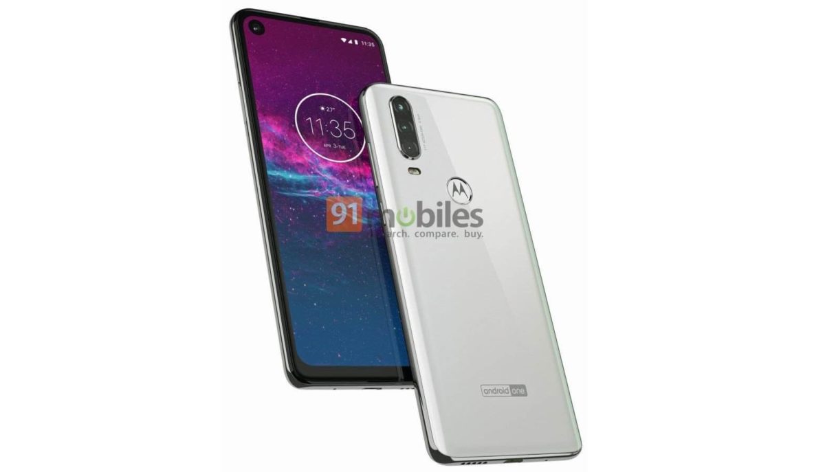 Motorola One Action Render