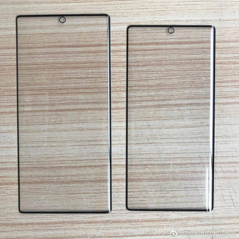 Samsung Galaxy Note 10 vs. Samsung Galaxy Note 10 Pro size-comparisation