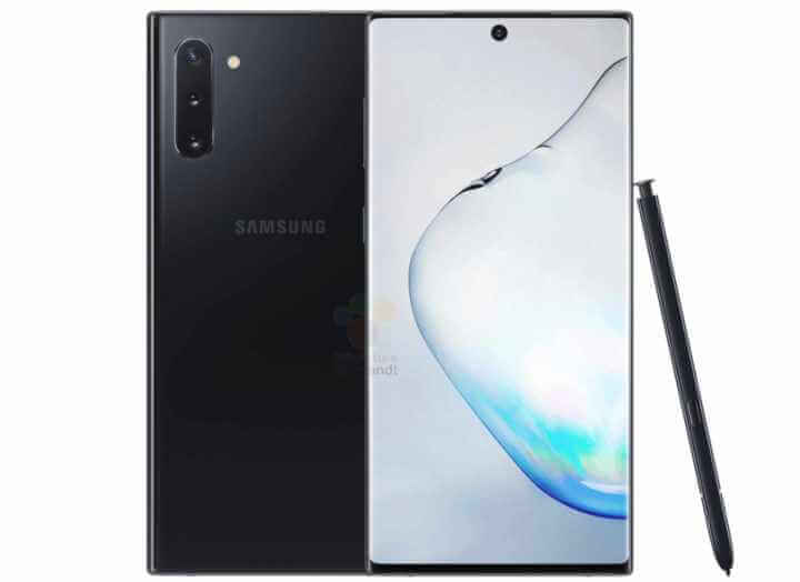 Samsung Galaxy Note 10 Pressebild