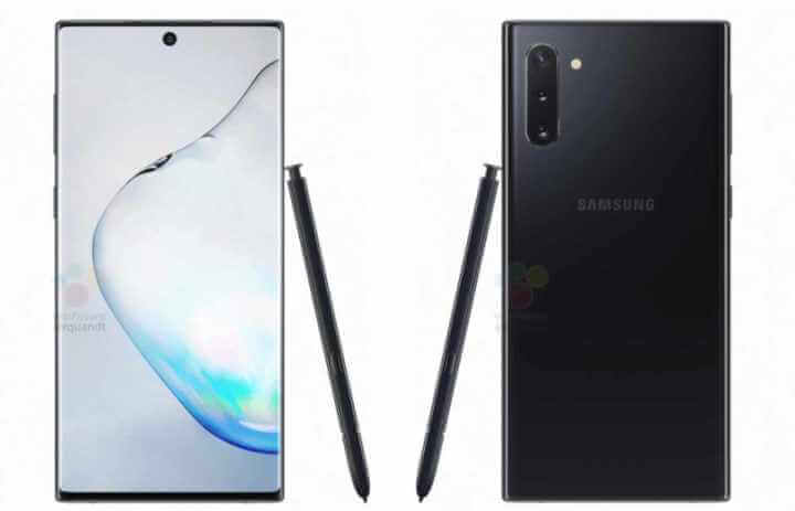 Samsung Galaxy Note 10 Pressebild