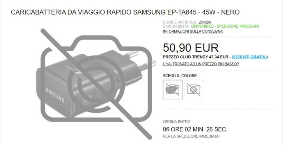 Samsung EP-TA845 Samsung Galaxy Note 10+