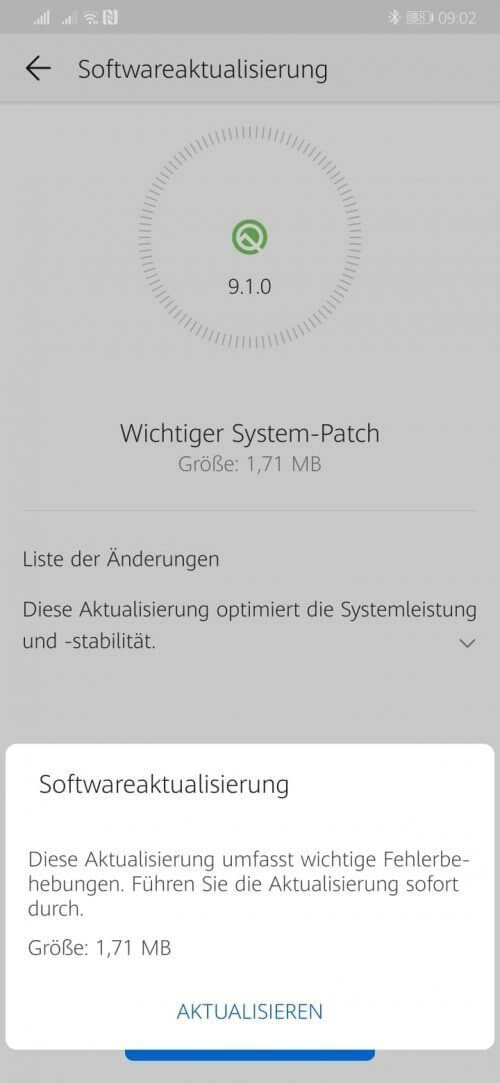 Huawei Mate 20 Pro Firmware Update [LYA-L29 9.1.0.310(C432E10R1P16patch02)]