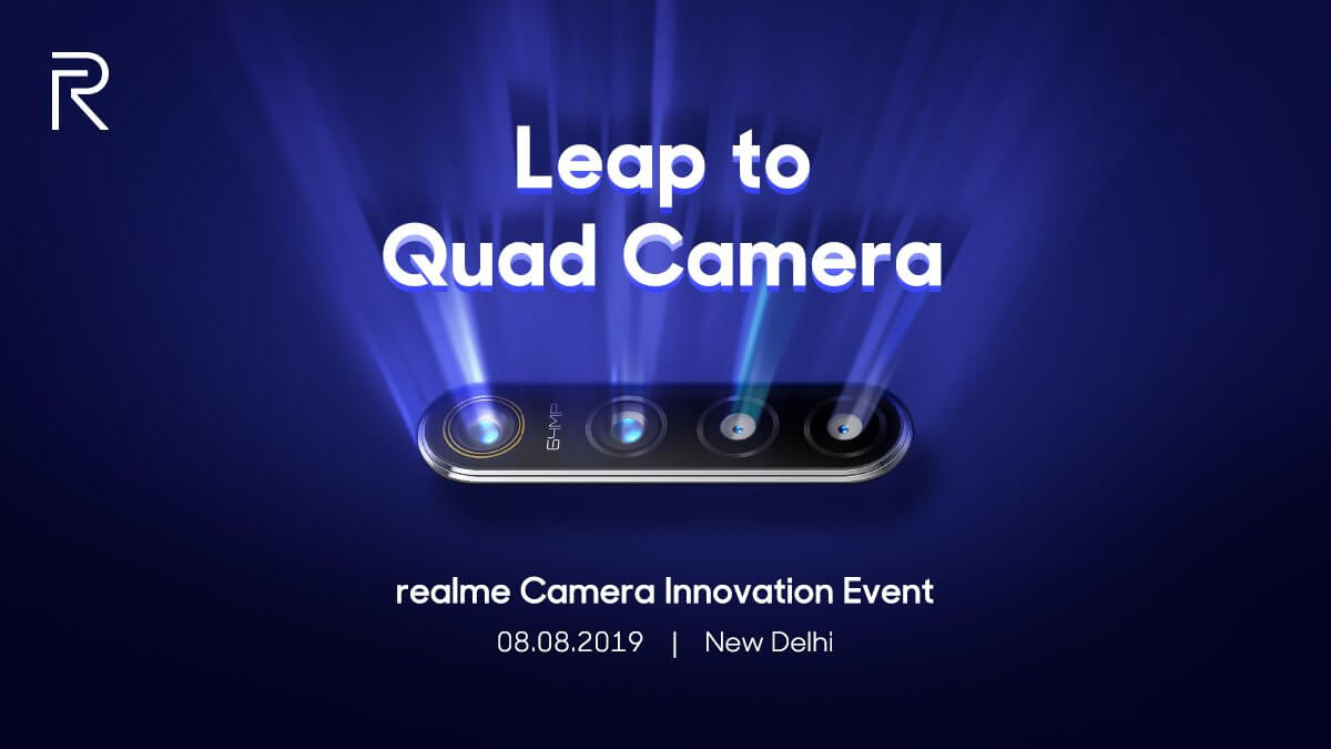 Realme 64 MP-Quad-Kamera Teaser Twitter