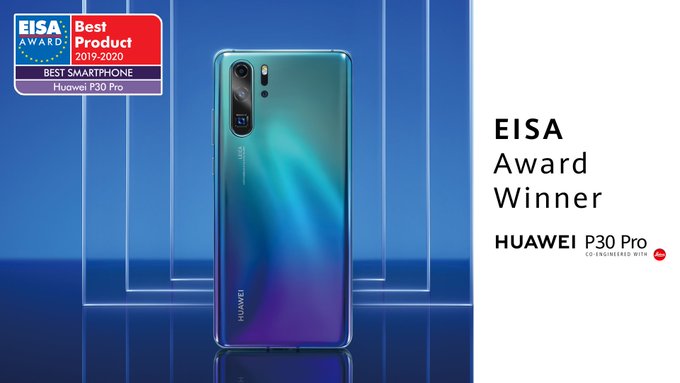 Huawei P30 Pro “EISA Best Smartphone 2019-2020”