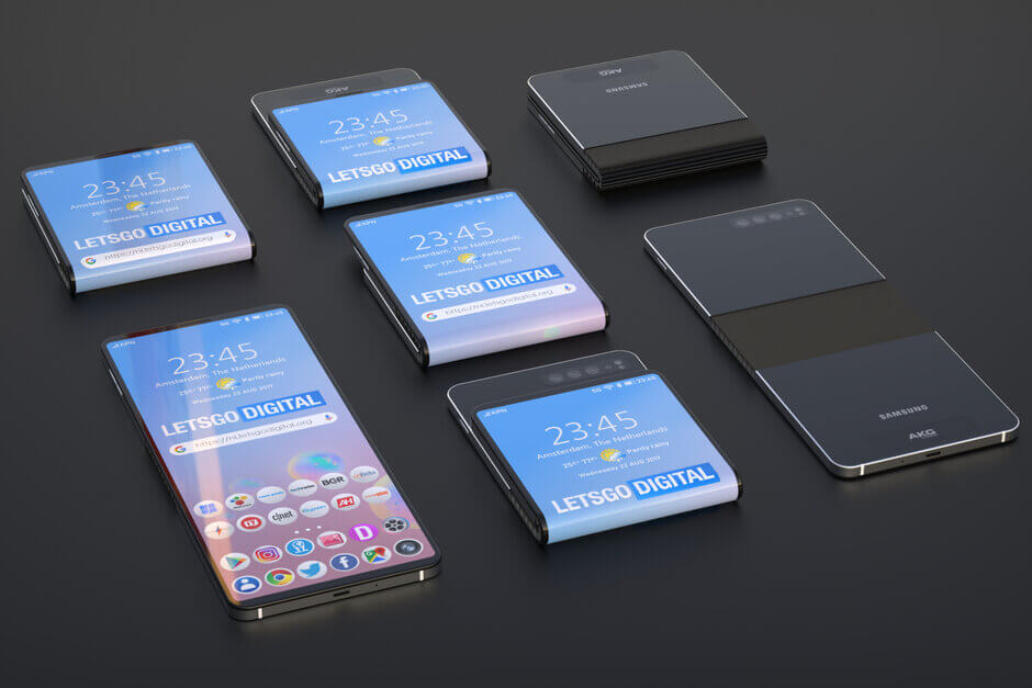 Samsung Galaxy Fold 2 Mockup