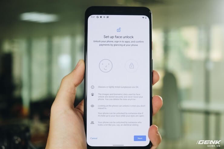 Google Pixel 4 (XL) Face-Unlock