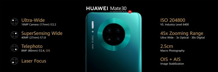 Huawei Mate 30 Kamera