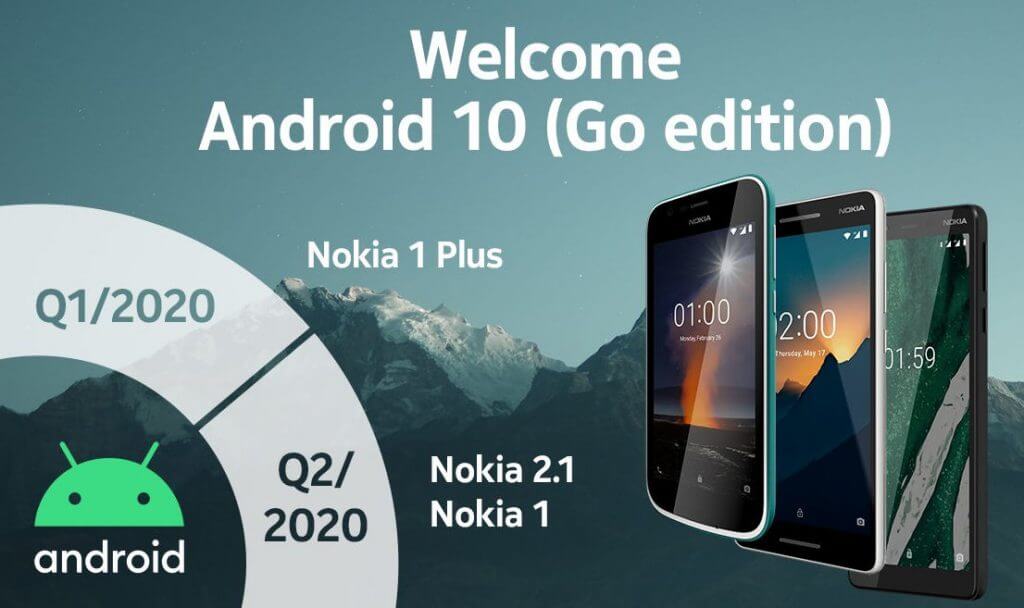 Nokia Android 10 Go Edition