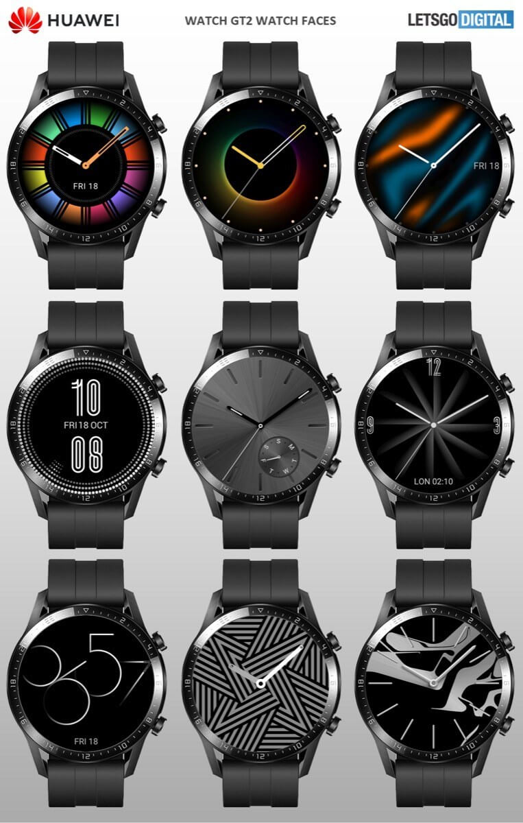 Huawei Watch GT 2 Watchfaces