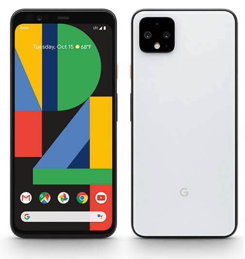 Google Pixel 4 XL weiß Pressebild