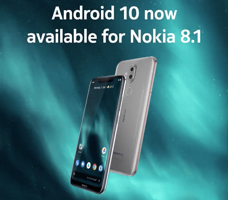 Nokia 8.1 Android 10 Update