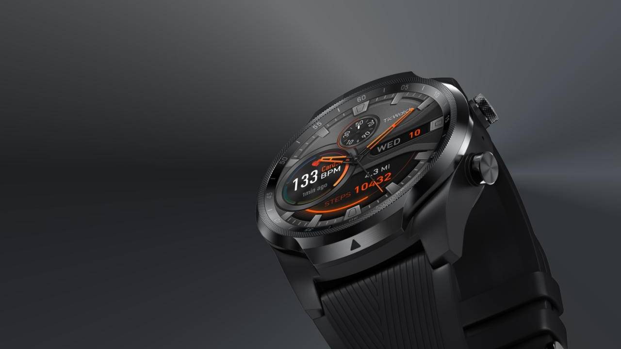 Mobvoi TicWatch Pro 4G/LTE schwarz