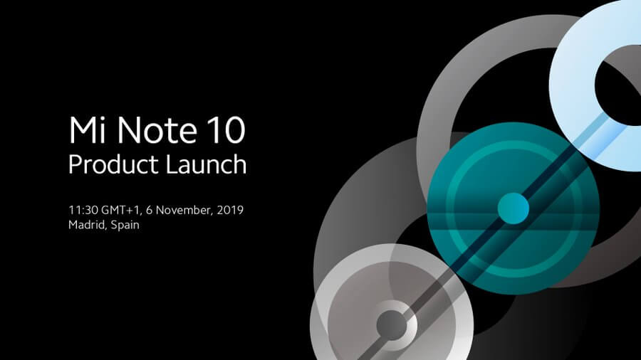 Xiaomi Mi Note 10 Spanien 6. November