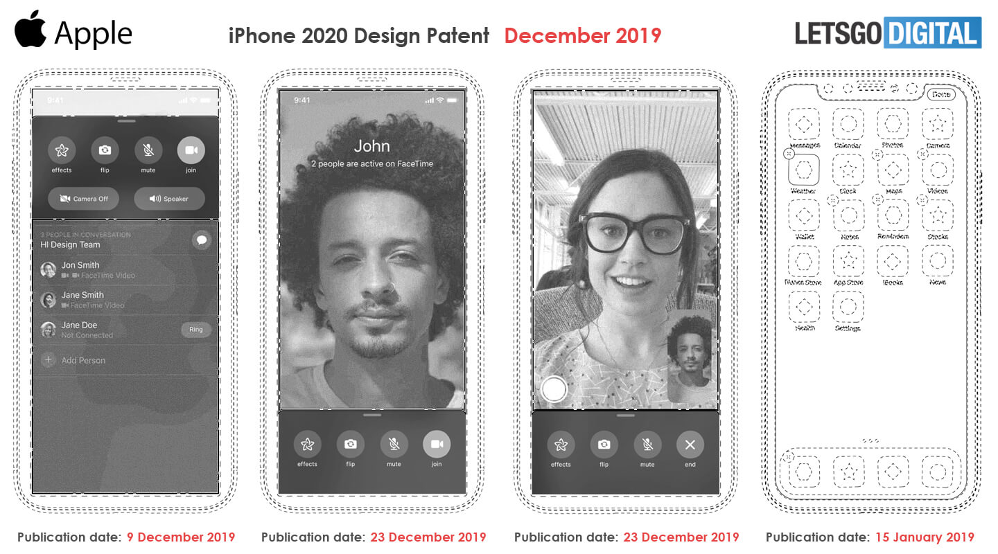 Apple iPhone 2020 Patent