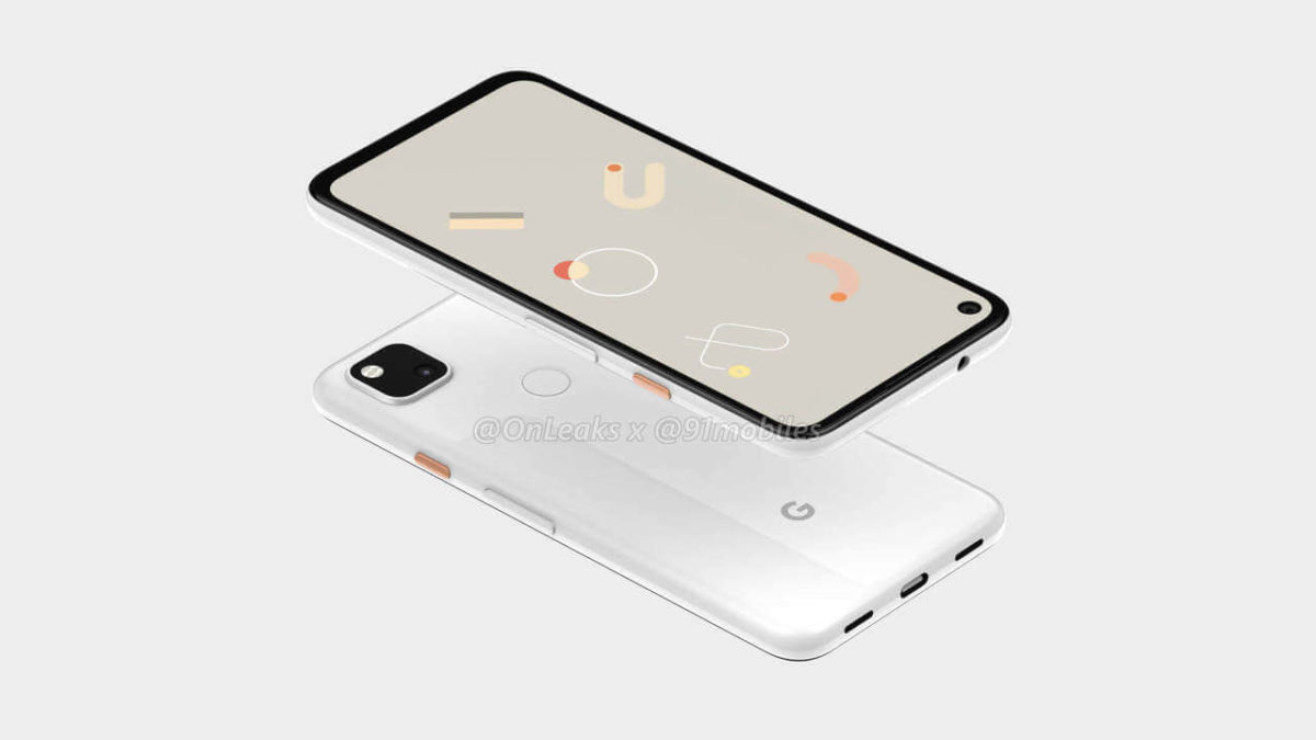 Google Pixel 4a Render