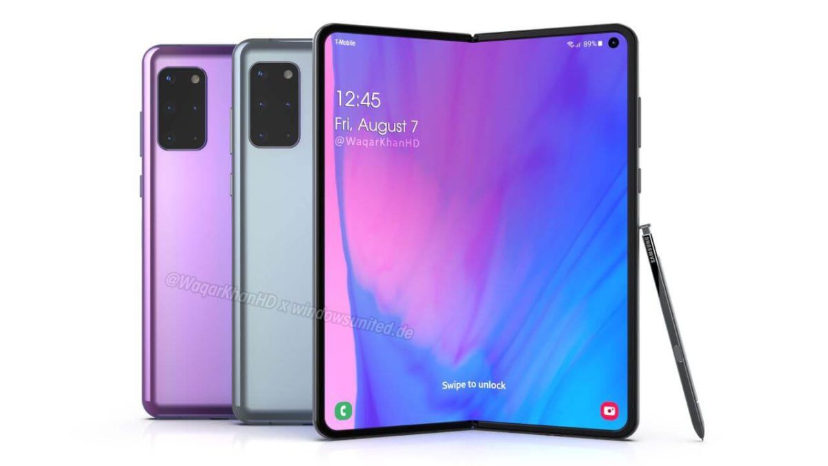 Samsung Galaxy Fold 2 Render