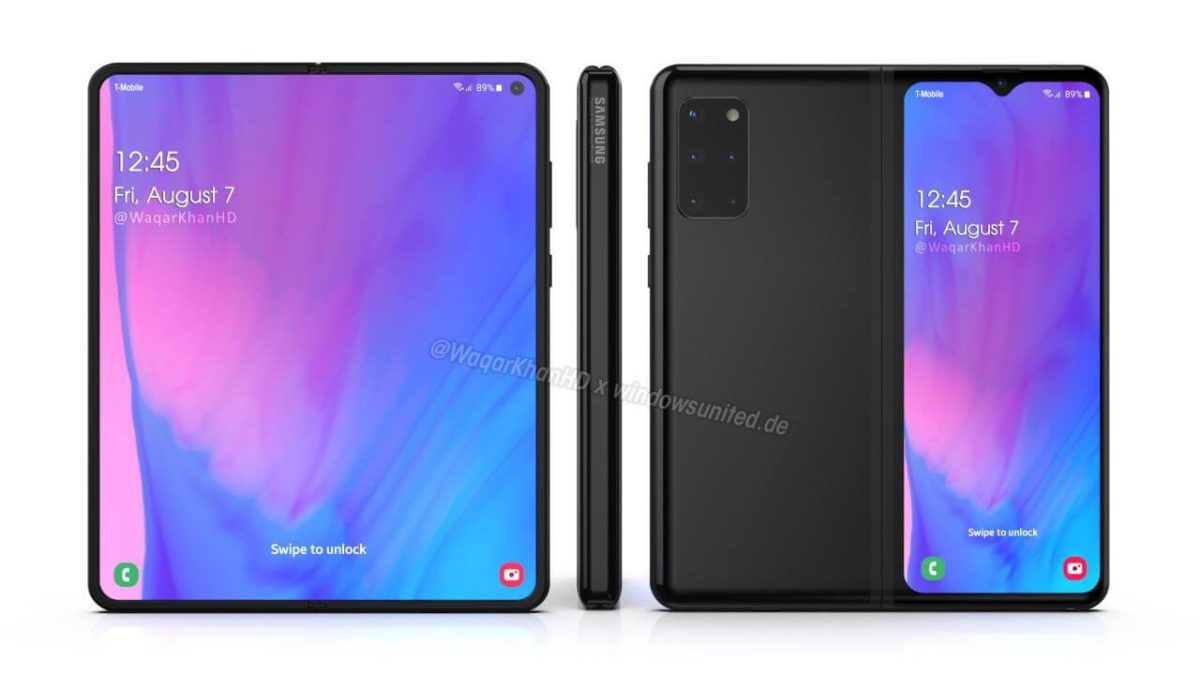 Samsung Galaxy Fold 2 Render