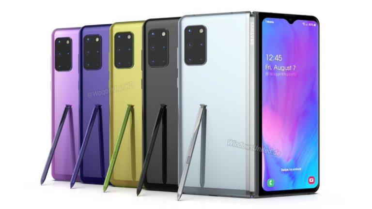 Samsung Galaxy Fold 2 Render