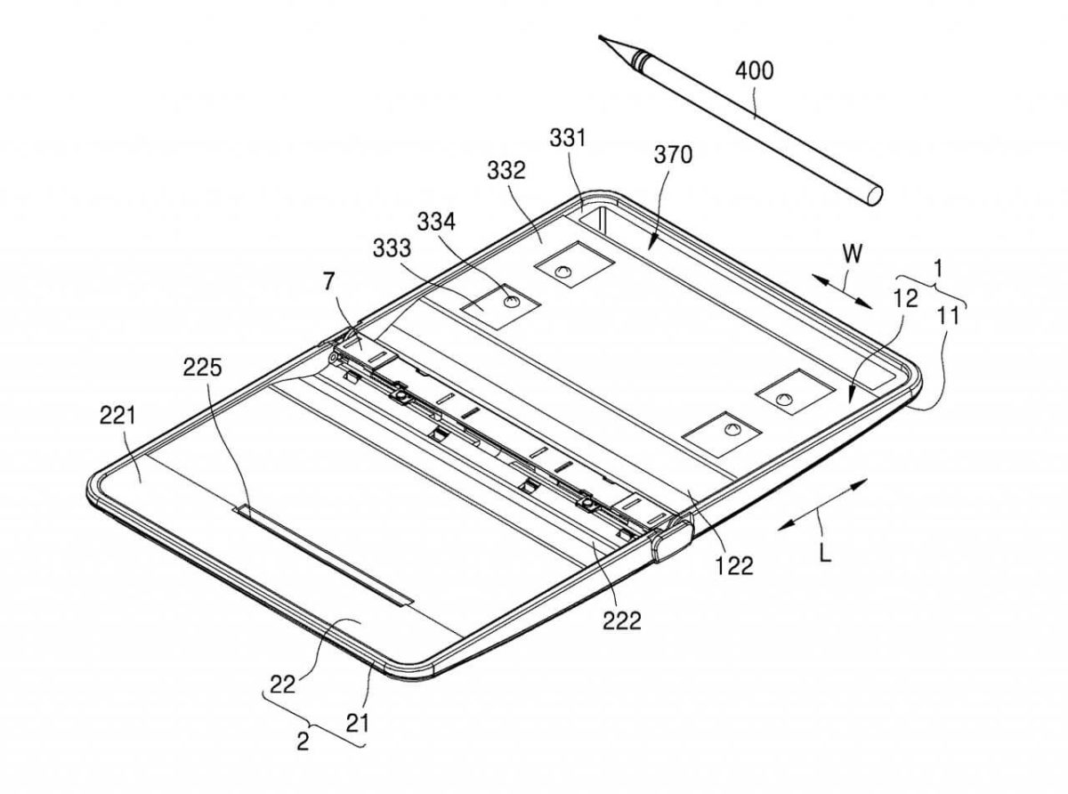 Samsung Galaxy Note 20 Fold Patent