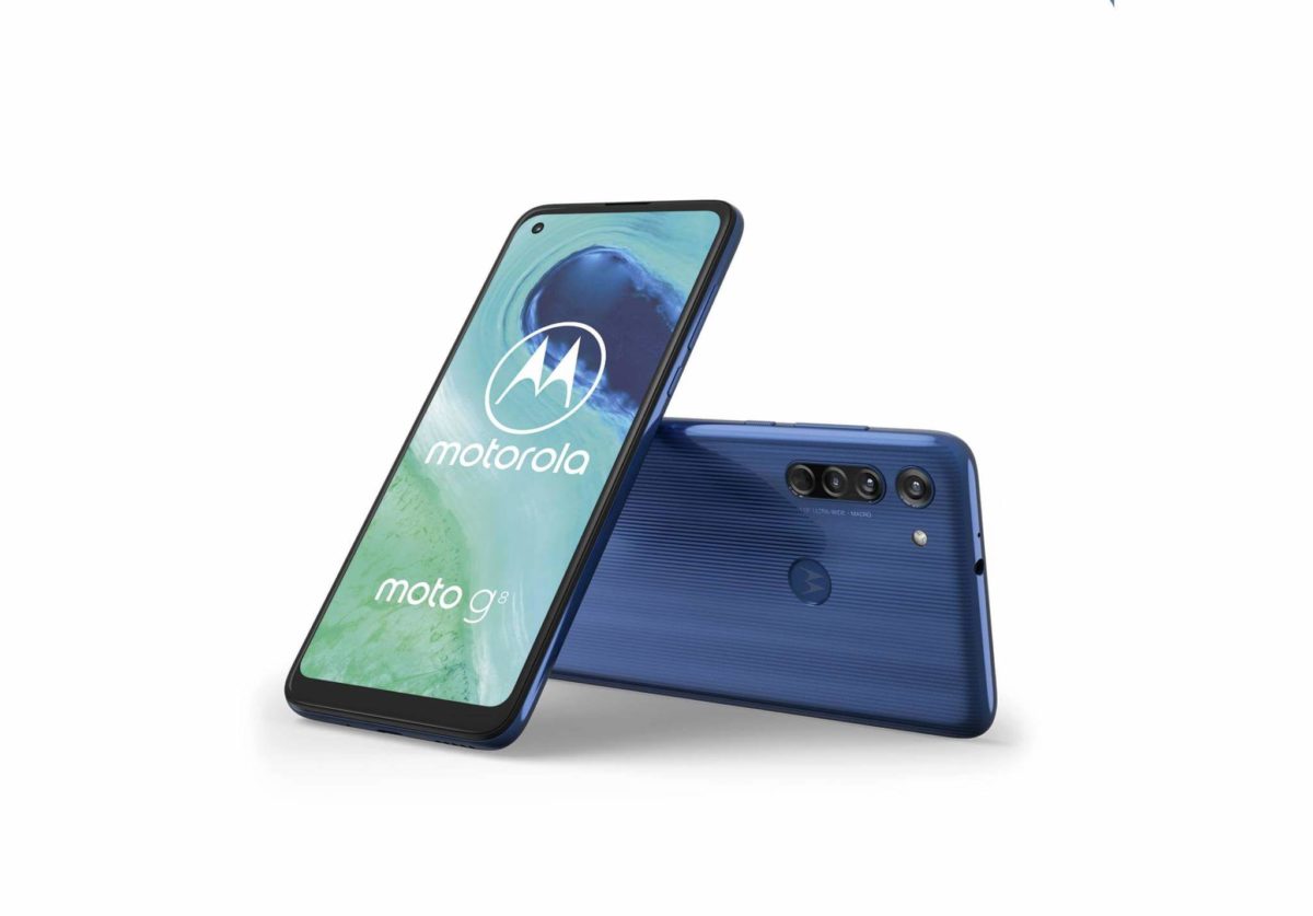 Motorola Moto G8 blau