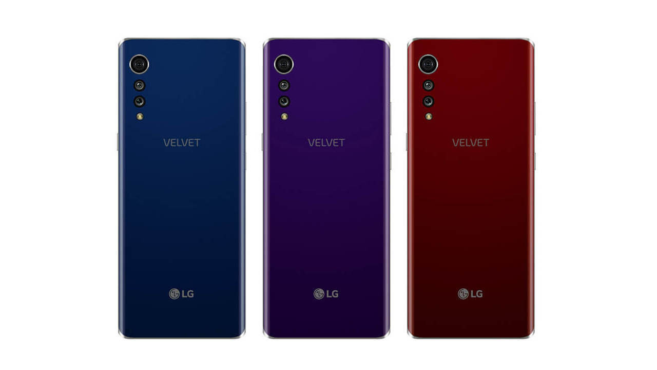 LG Velvet Pressebild