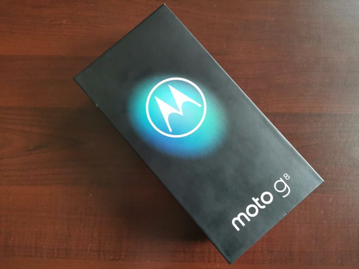 Motorola Moto G8 Verpackung