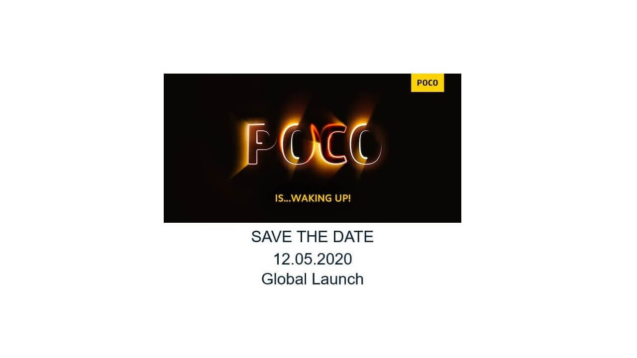 Poco F2 Pro Save the Date