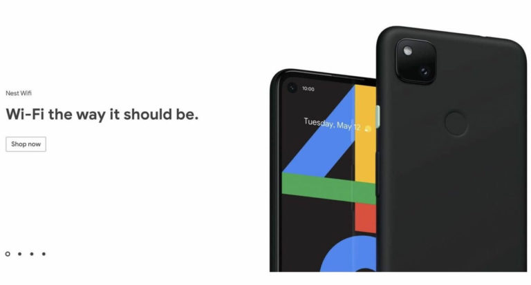 Google Pixel 4a Play Store