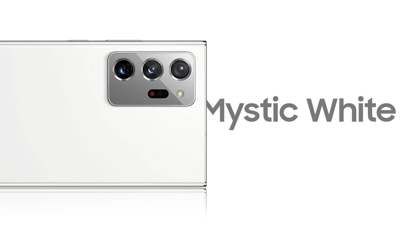 galaxy note 20 mystic white