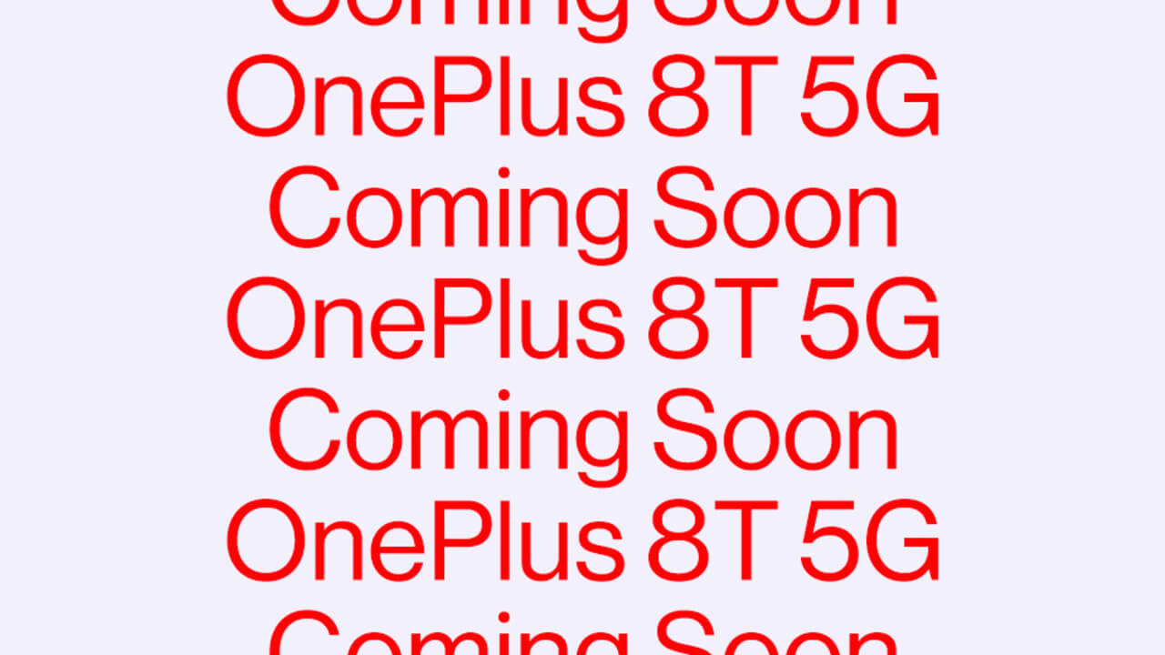 OnePlus 8T Teaser