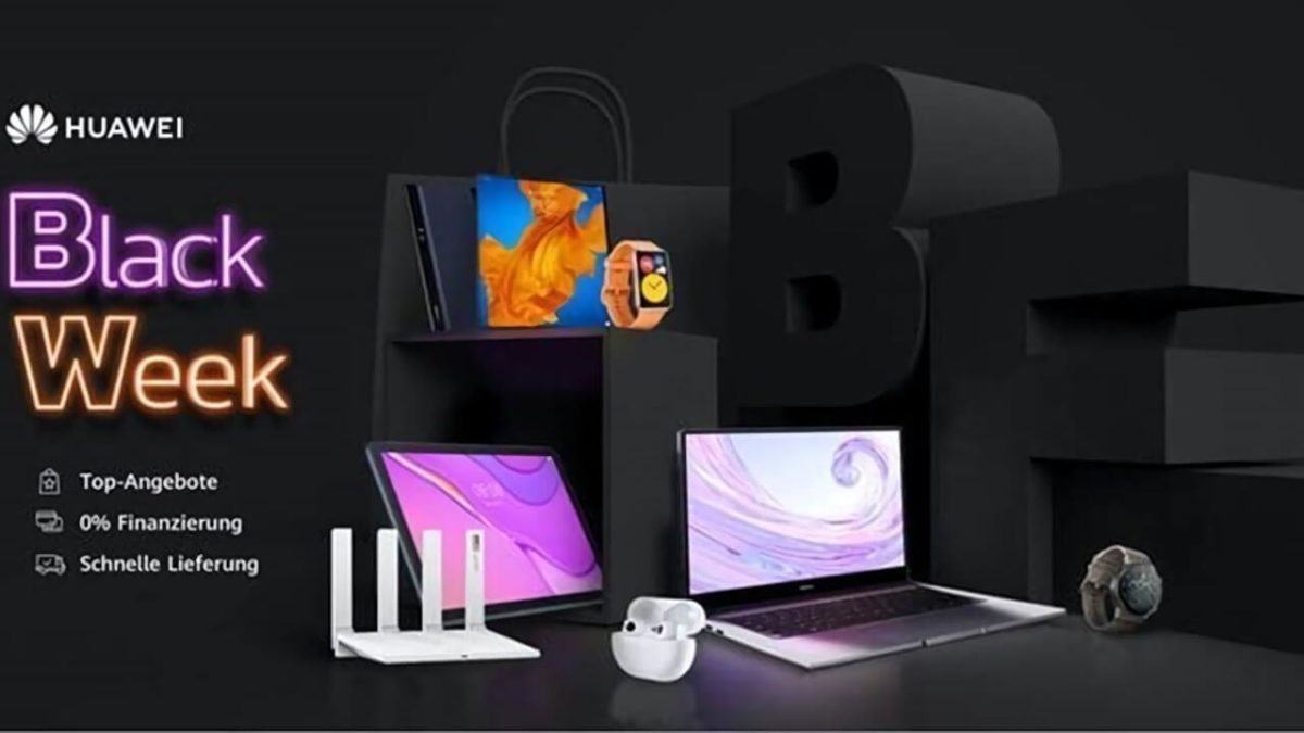 Huawei Black Week: Weihnachtsgeschenke Shoppen Und Sparen