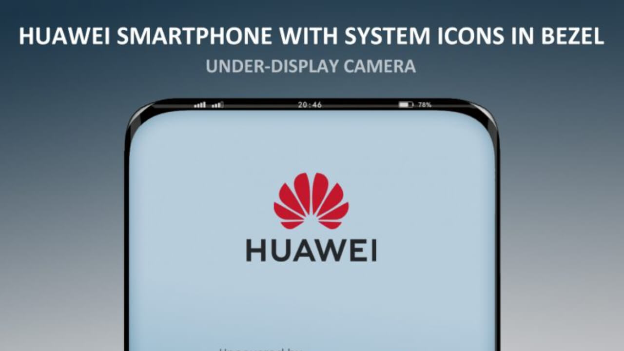 Huawei Smartphone Camera-Display-Bezel