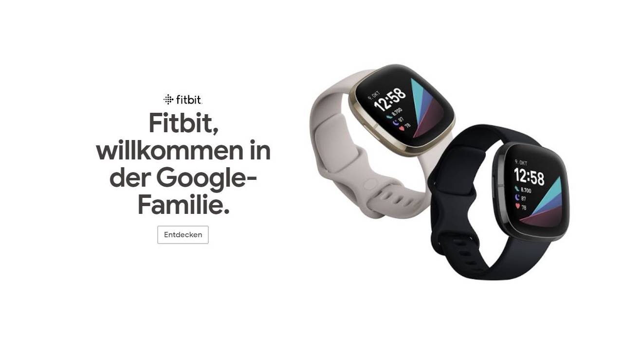 Fitbit Google-Store Willkommen