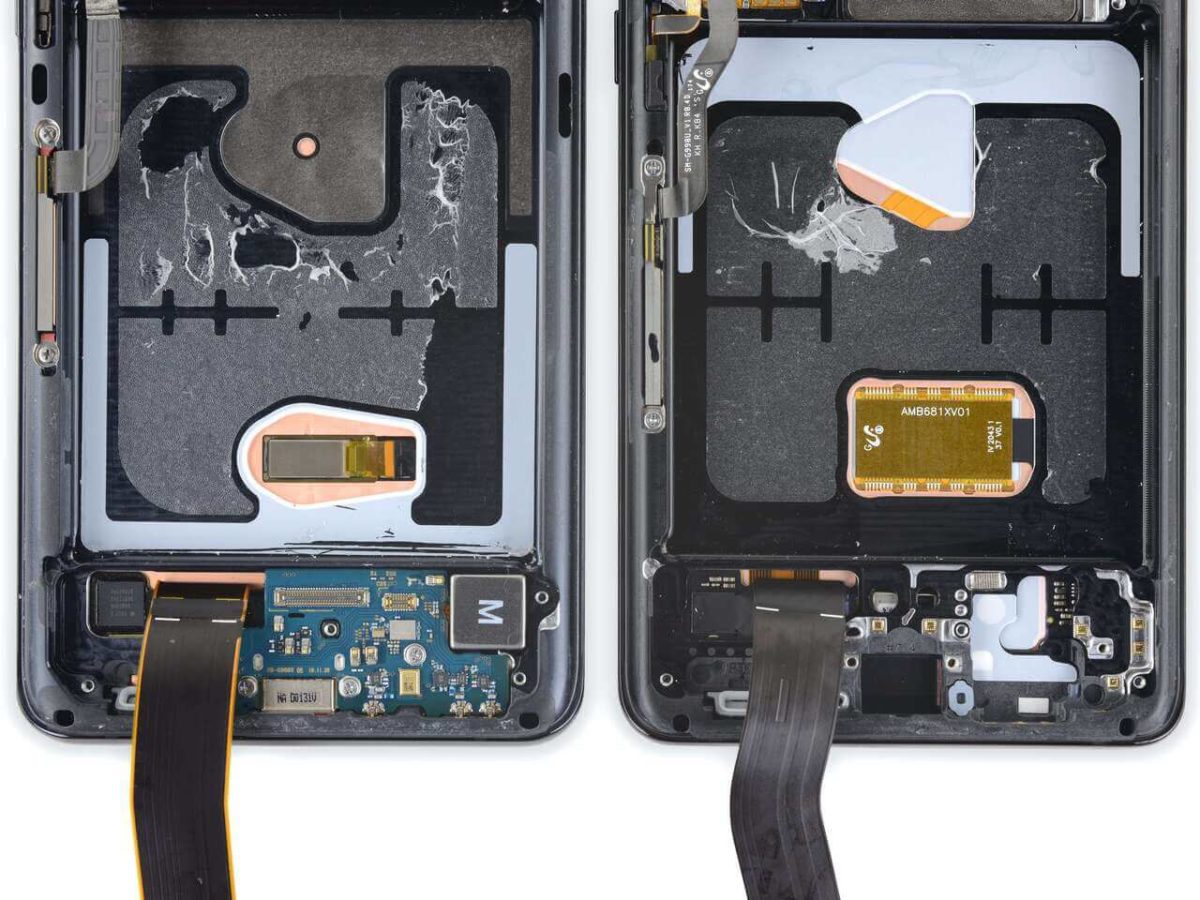 Samsung Galaxy S21 Ultra vs Galaxy S20 Ultra Qualcomm Fingerprint-Sensor