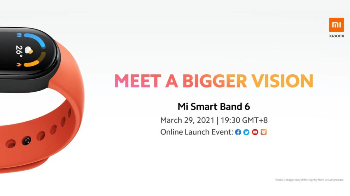 Xiaomi Mi Band 6 Teaser