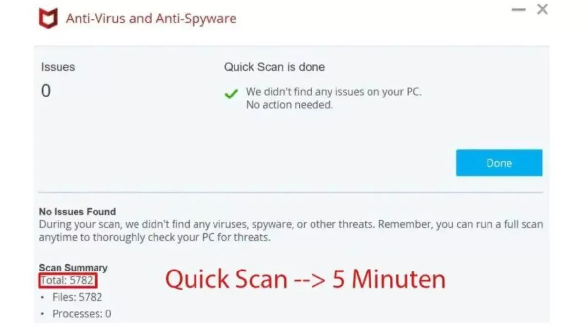 McAfee Scan